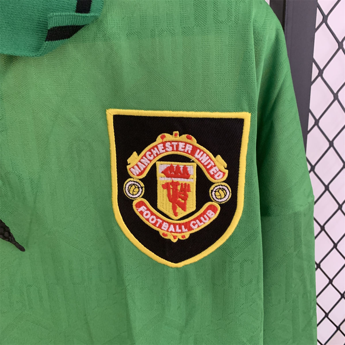 Retro Manchester United 92/94 long sleeve third away jersey Fan Version