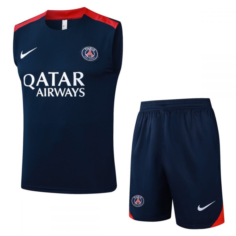 2026 PSG Royal blue Training Set Shirt and Shorts