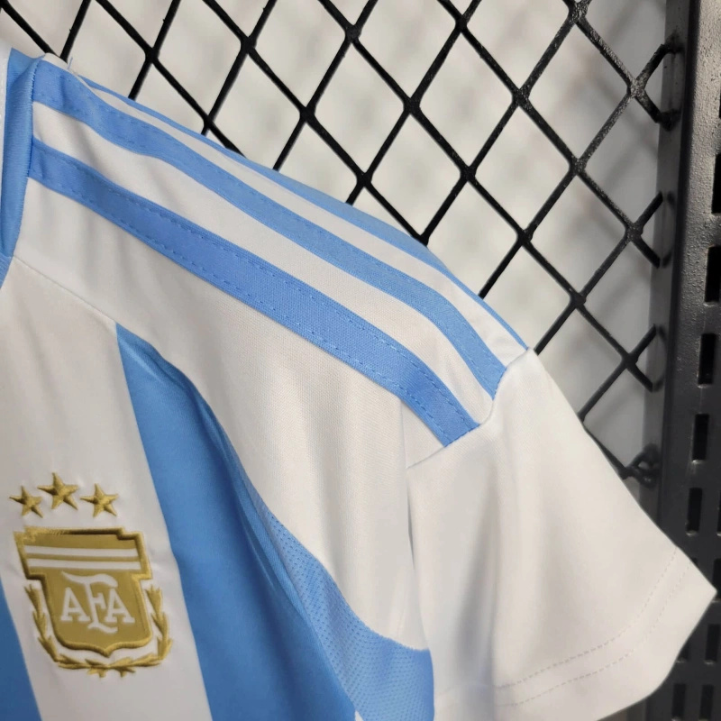 24/25 Argentina Home jersey Kid Kits Size 16-28