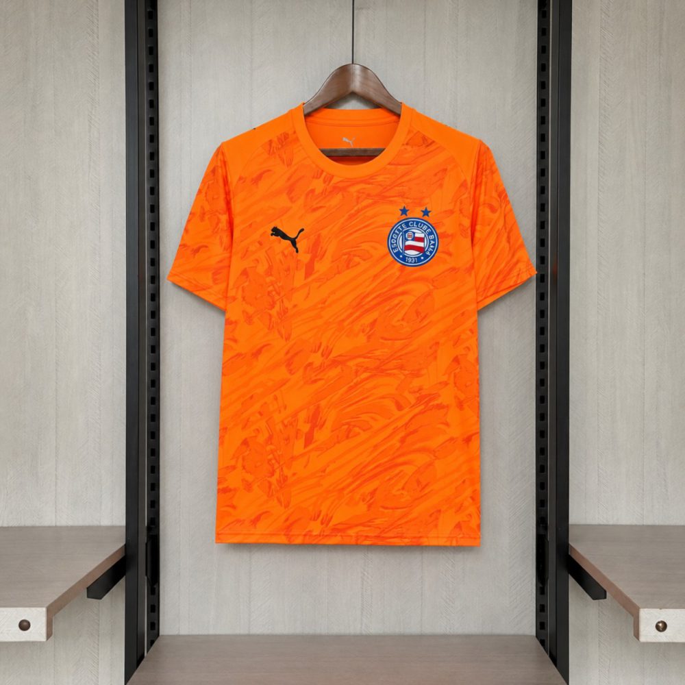 2026/27 Bahia Goalkeeper Orange Jersey Fan Version