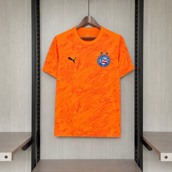 2026/27 Bahia Goalkeeper Orange Jersey Fan Version
