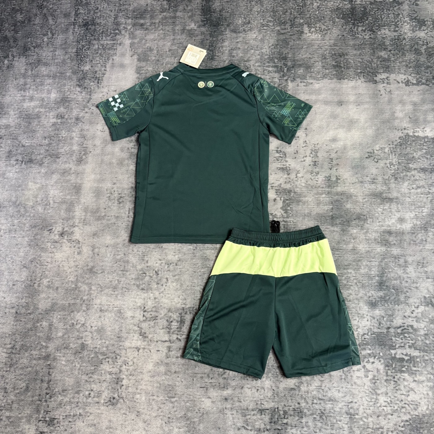 25/26 Manchester City Third Away jersey Kid Kits Size 16-28