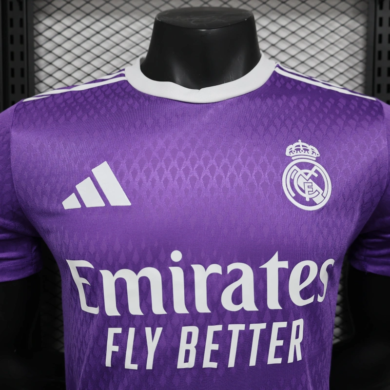 25/26 Real Madrid Co Branded Special Edition Purple jersey Player Version