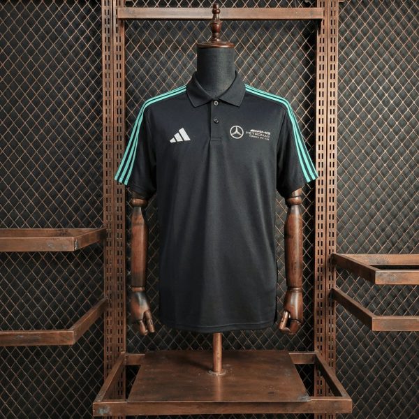 F1 Racing Mercedes-Benz  2025 Black POLO