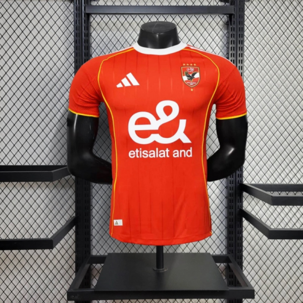 2025/26 Al-Ahly Home jersey Player Version