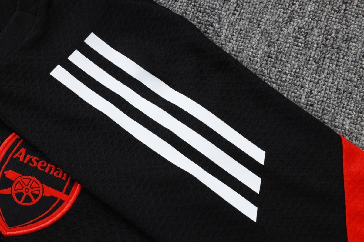 2026 Arsenal Black Training Set Shirt and Shorts
