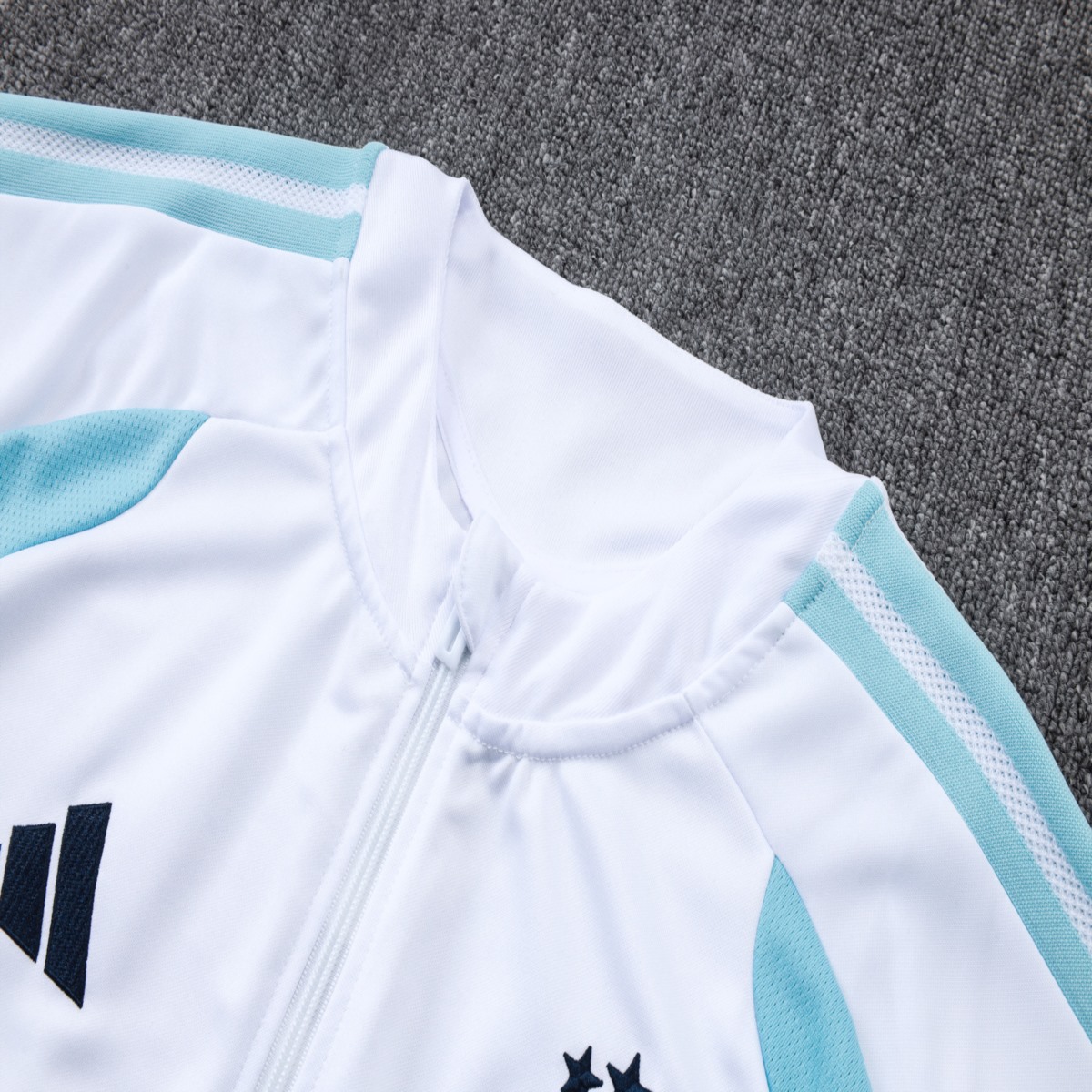 2026 Argentina White Jacket Training Suit Set