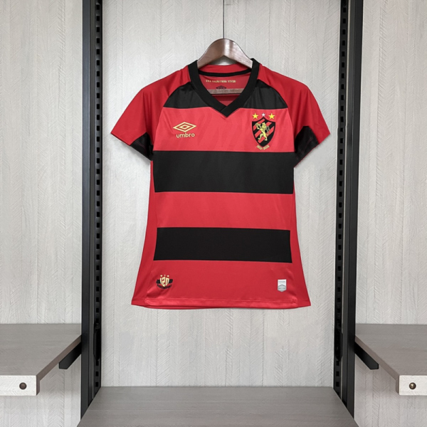 2025/26 Sporting Recife Home Womens Jersey Fan Version