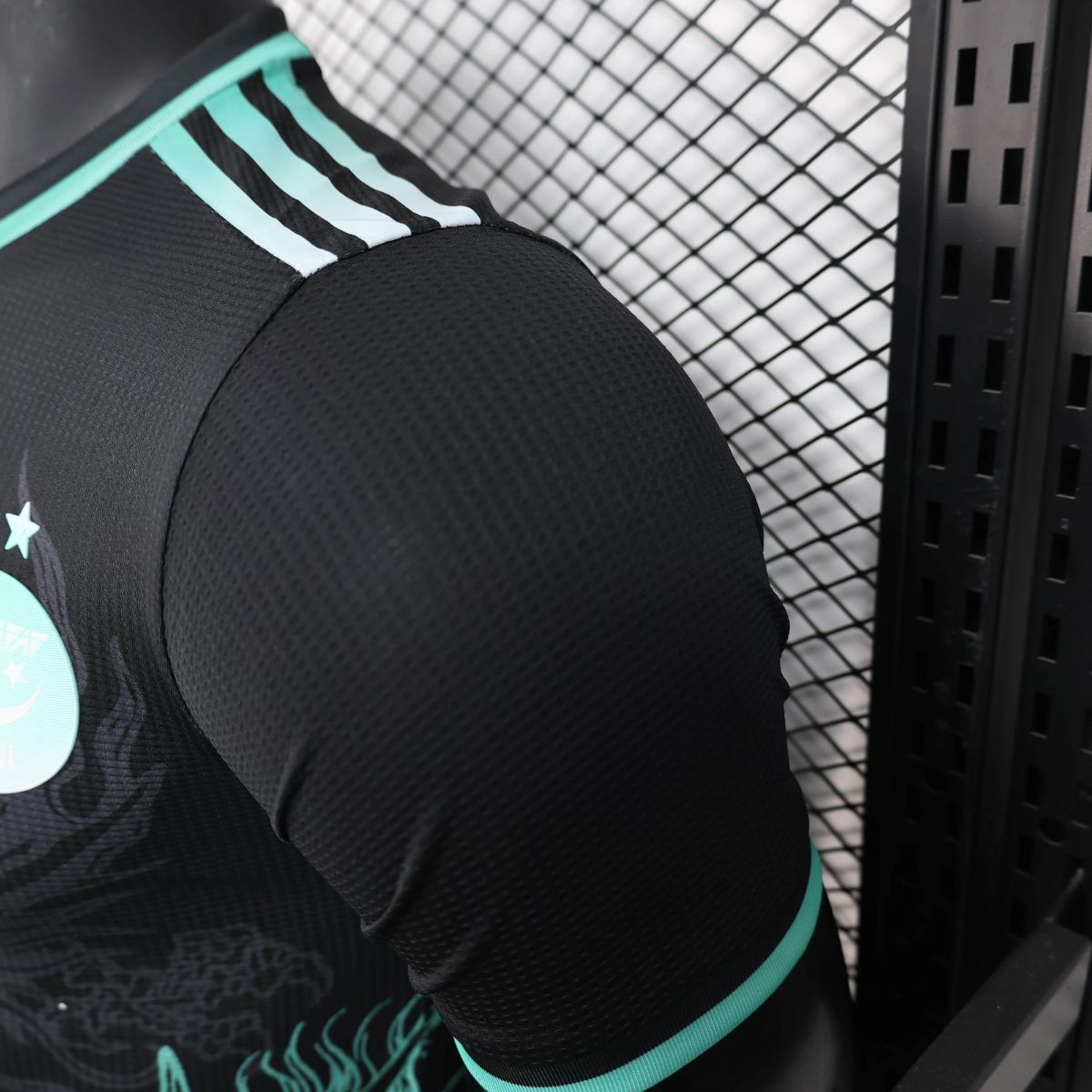 2025/26 Algeria Special Edition Black Dragon jersey Player Version