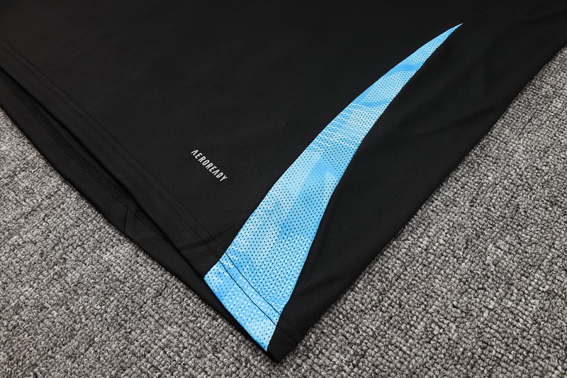 24/25 Argentina Black Training Set Shirt and Shorts