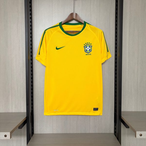 Retro Brazil 2010 home jersey Fan Version
