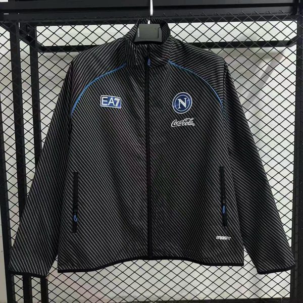 2025 Napoli Black Windbreaker Sport Unifom jersey Sport Unifom