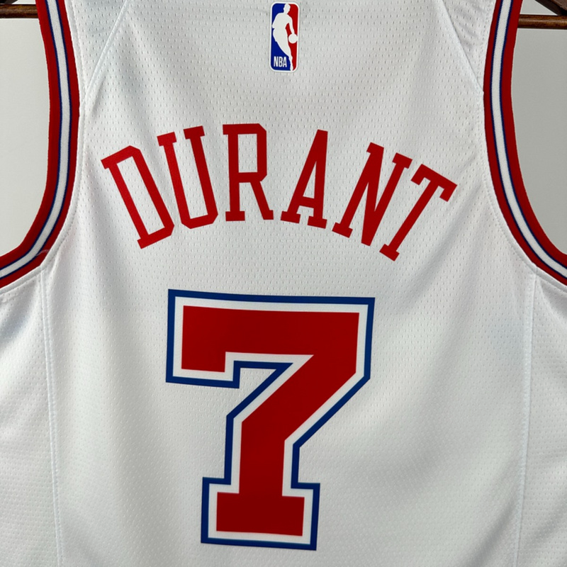 NBA Houston Rockets 2024 Round Neck Balck Jersey DURANT#7 S-XXL