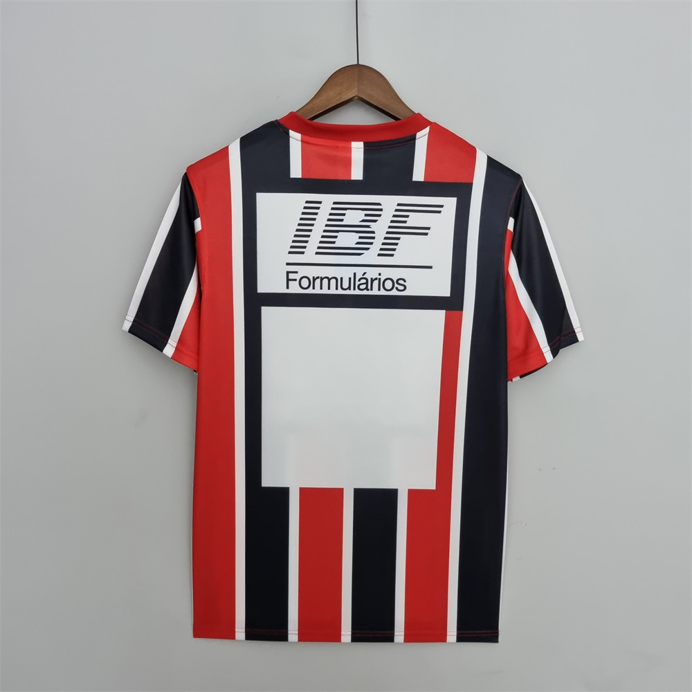 Retro 1991 sao paulo away jersey Fan Version