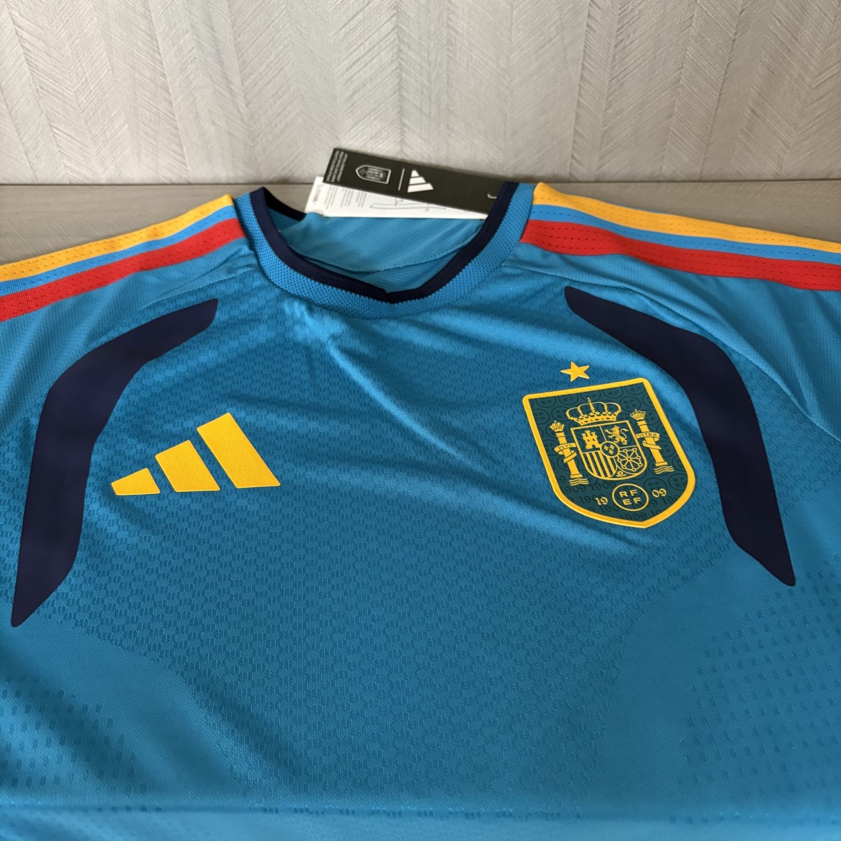 Spain 2026 World Cup Training Blue jersey Player version