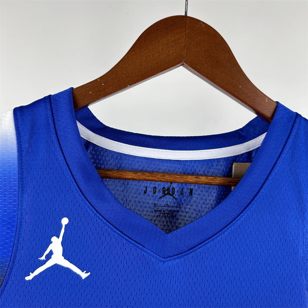 NBA France 2024 Olympic Games Blue jersey WEMBANYAMA#32 S-XXL