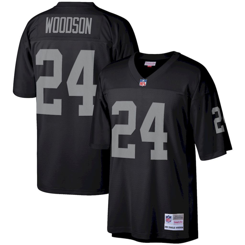 NFL Las vegas Raiders Jeysey WOODSON #24