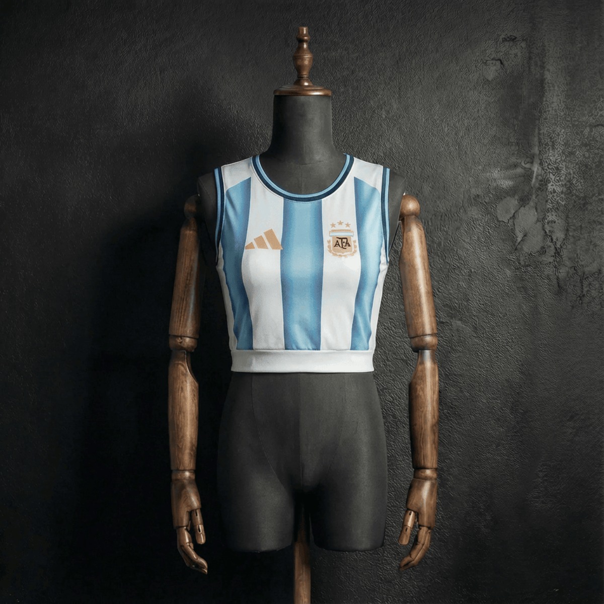 Women's Football Vest Argentina 2026 World Cup Home Jersey