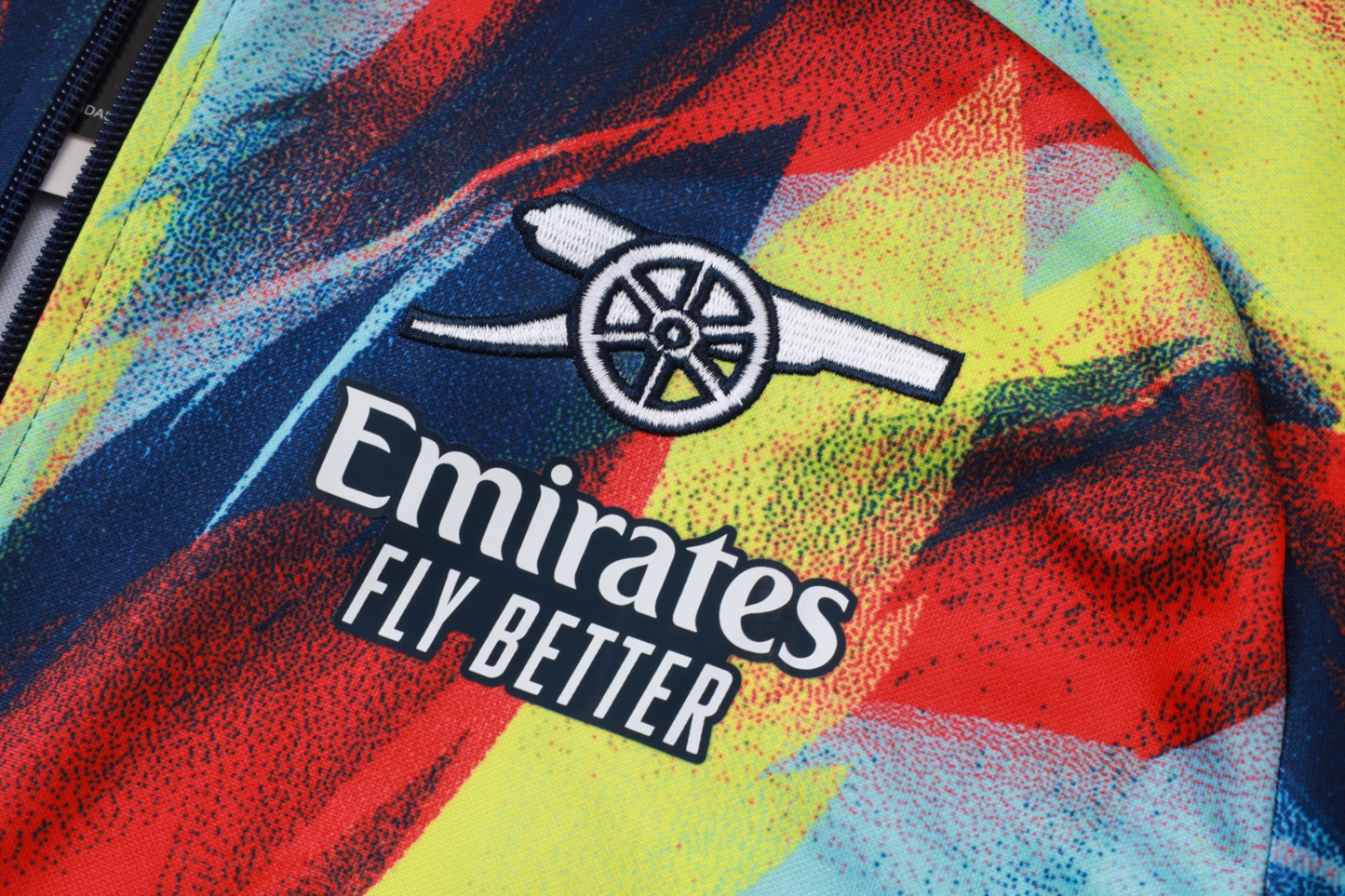 2025/26 Arsenal colorful Jacket Training Suit Set Football Team Shirt Sports Fashion