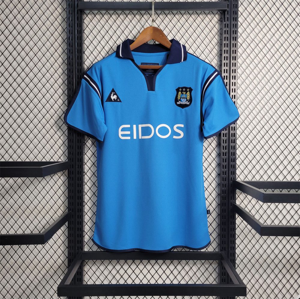 Retro Manchester City 01/02 Home jersey Fan Version