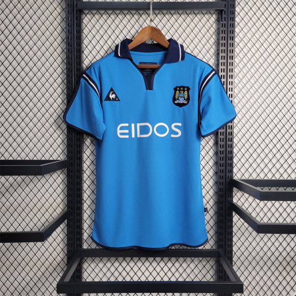 Retro Manchester City 01/02 Home jersey Fan Version
