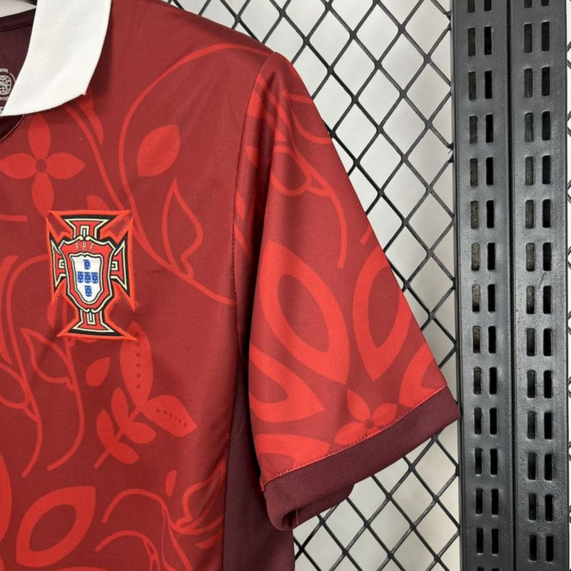 2025/26 Portugal Training Red Jersey Fan Version