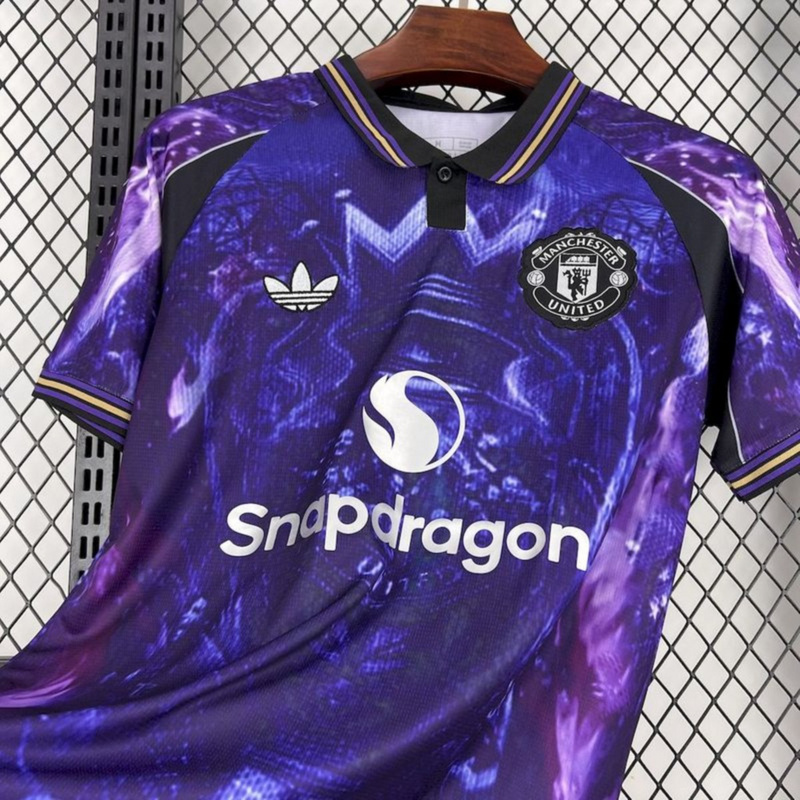 2025/26 Manchester United Special Edition Purple Jersey Fan Version