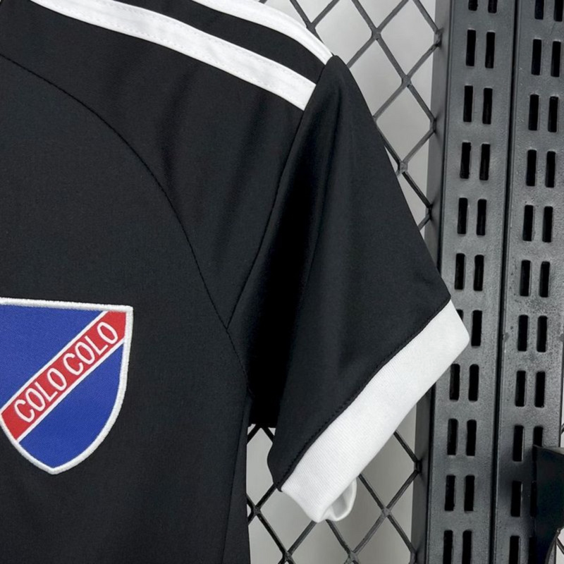 2025/26 Colo Colo Anniversary Black jersey Kid Kits Size 16-28