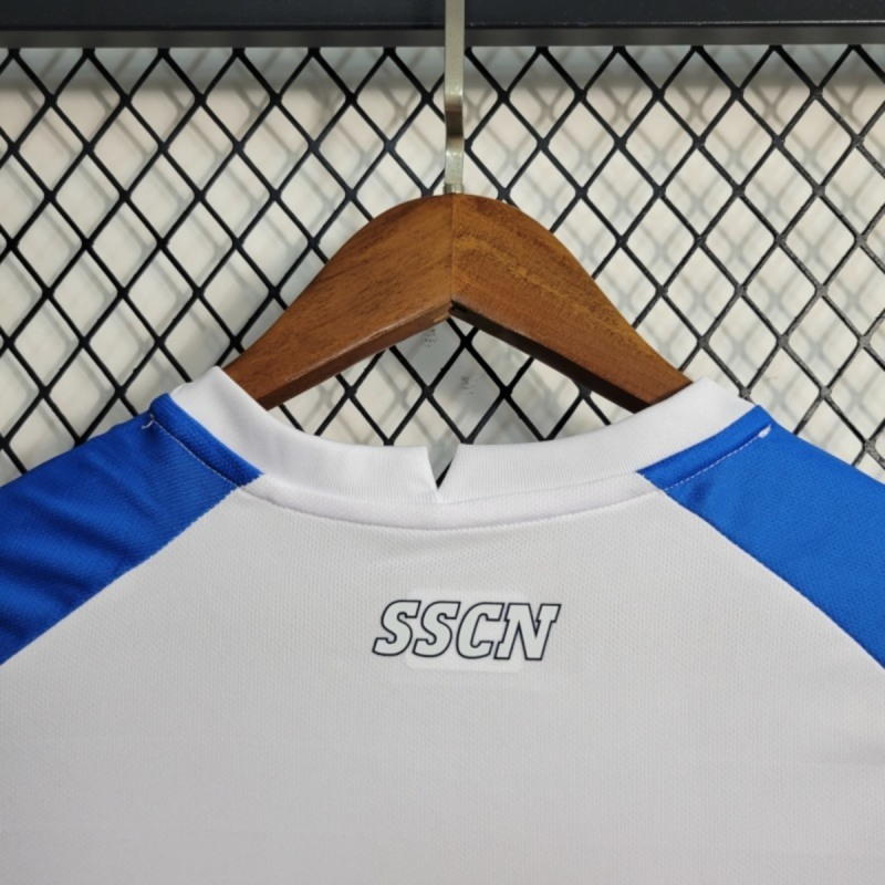 2023/24 Napoli Champions Edition White jersey Fan version