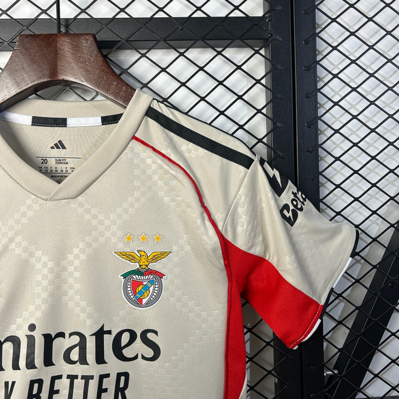 2025/26 Benfica Away jersey kids Kits size: 16-28
