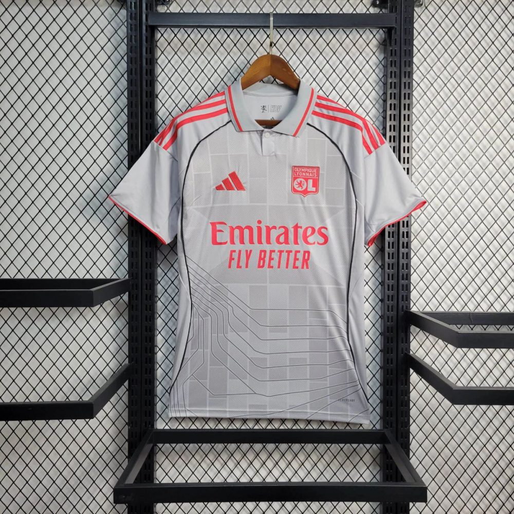 2025/26 Olympique Lyonnais Second Away jersey Fan version
