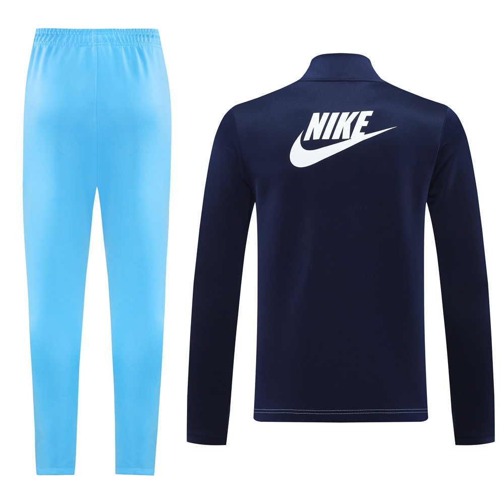 2024 Nike Sky Blue Jacket Training Suit Set Football Team Shirt Sports Fashion