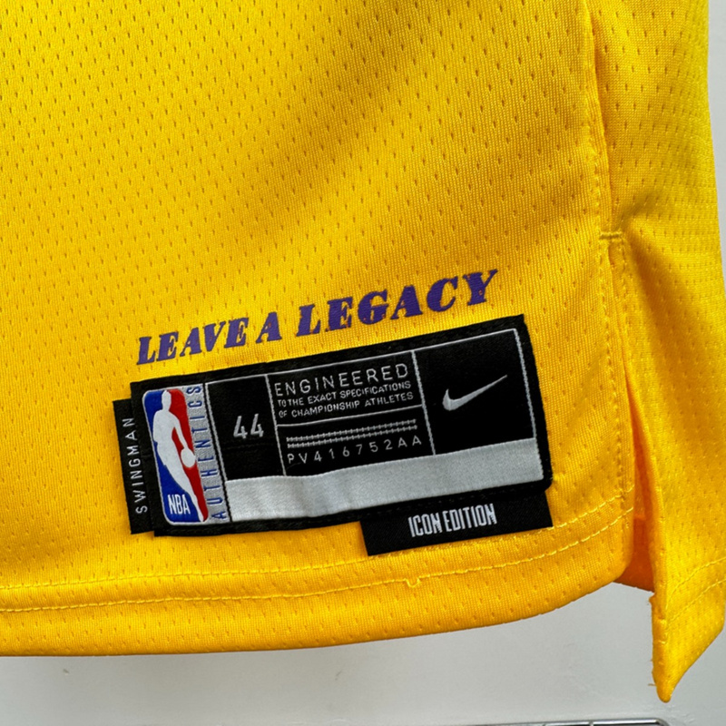 NBA Los Angeles Lakers AYTON#5 2022/23 Gold Association Edition Swingman Jersey S-XXL