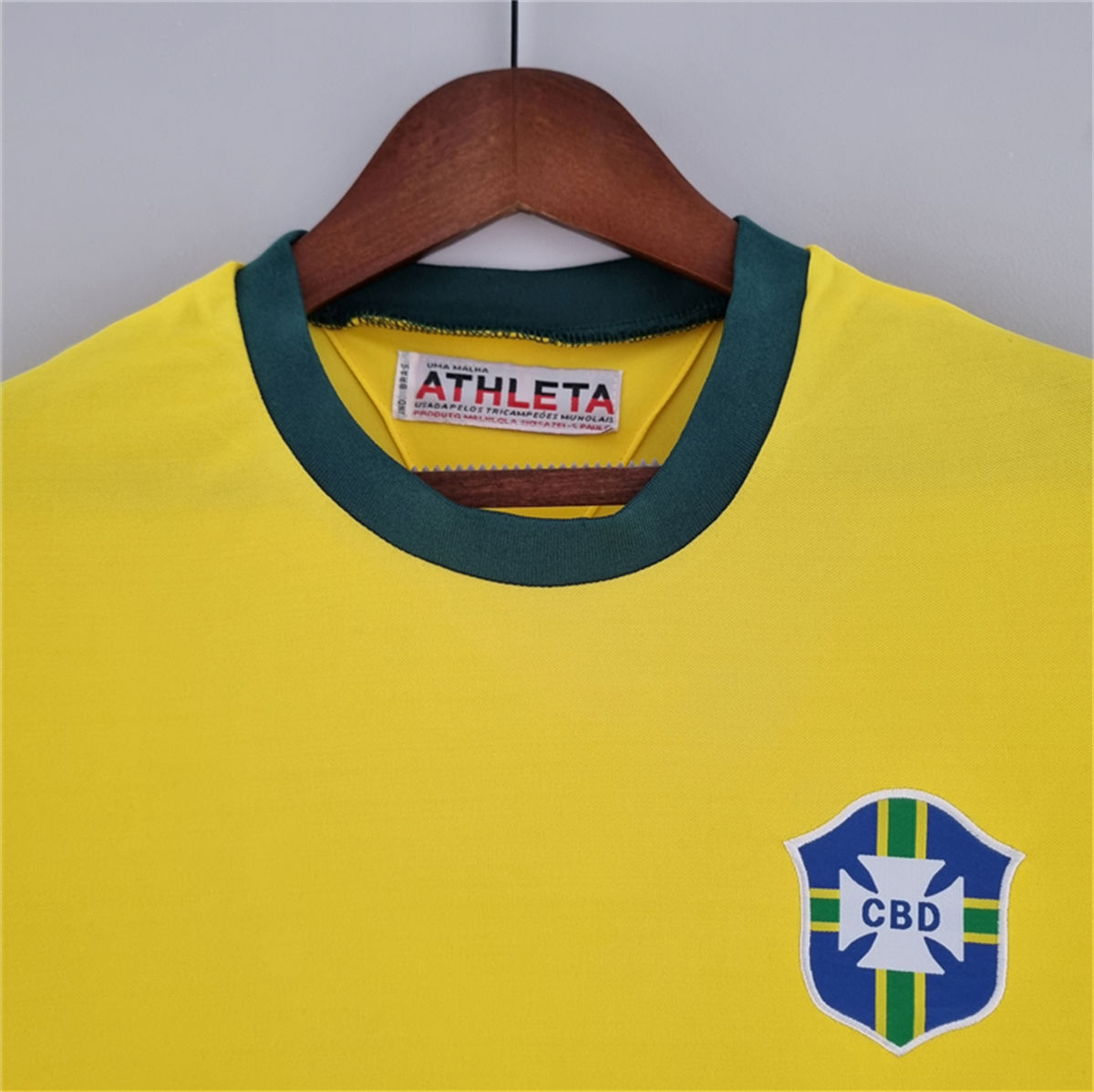 Retro 1970 Brazil home jersey Fan Version