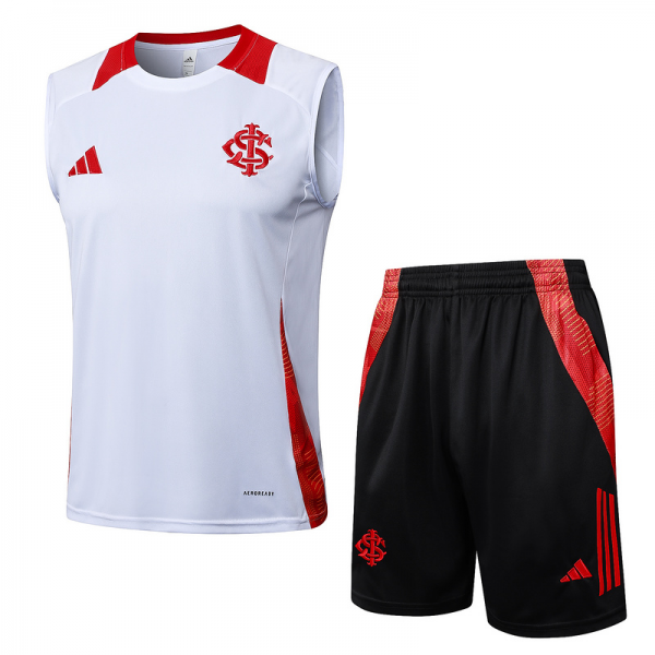 24/25 Internacional White Training Set Shirt and Shorts