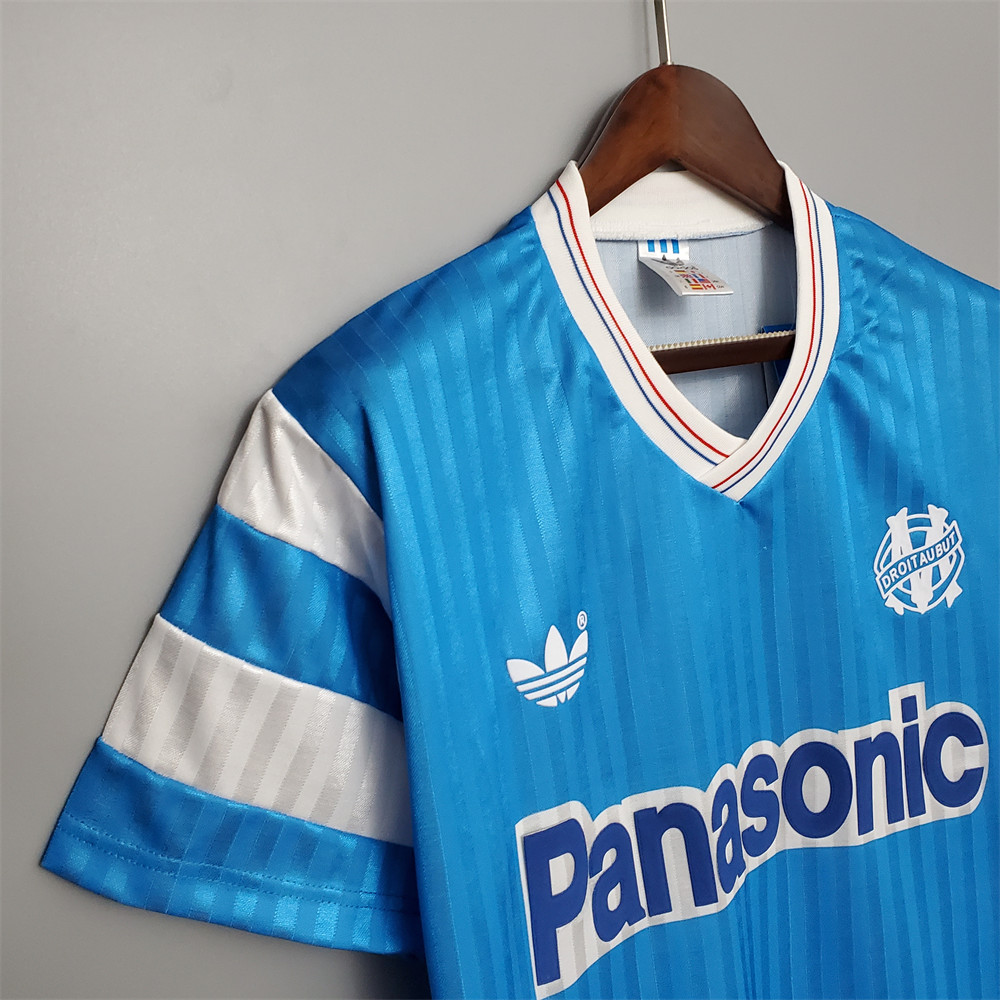 Retro Marseille 1990 Away jersey Fan Version