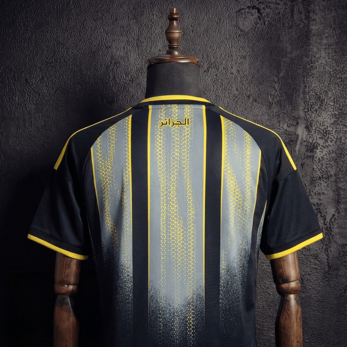 Algeria 2026 World Cup Pre-Match Black jersey Fan version