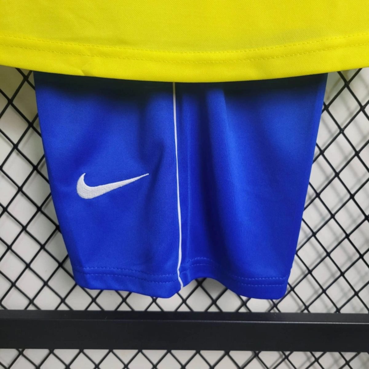 Retro 2006 Brazil home jersey Kid Kits Size 16-28