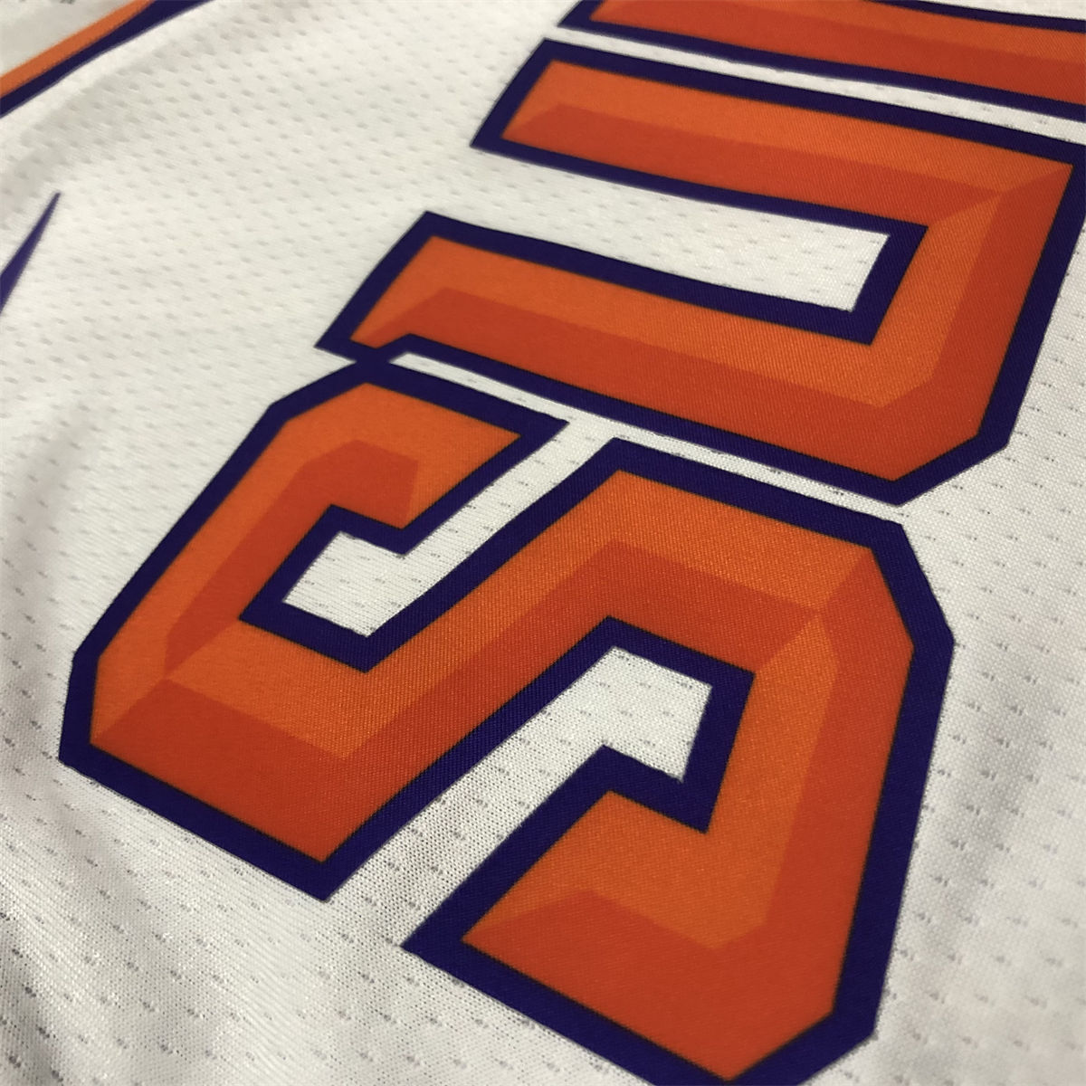 NBA Phoenix Suns V-Neck White jersey BOOKER#1 S-XXL