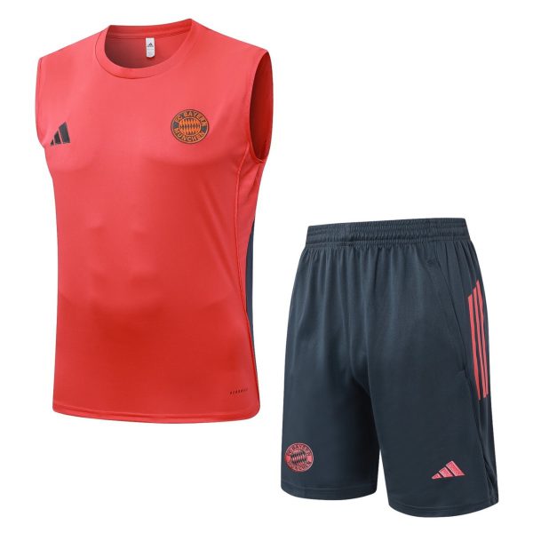 2026 Bavern Munich Orange Training Set Shirt and Shorts