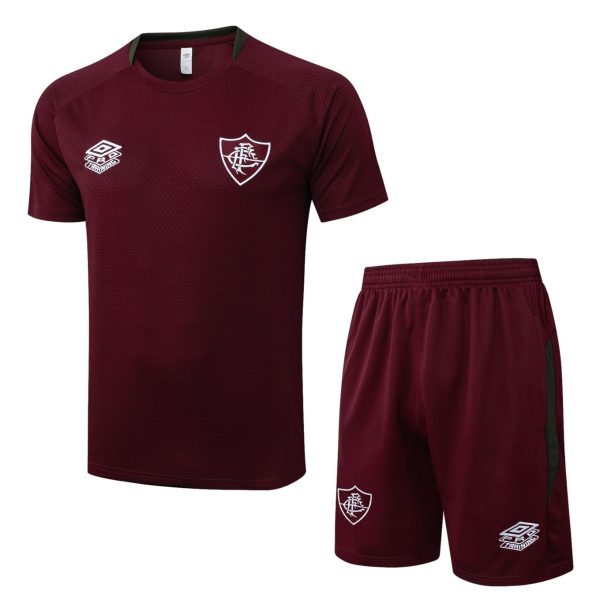 2026 Fluminense Maroon Training Set Shirt and Shorts