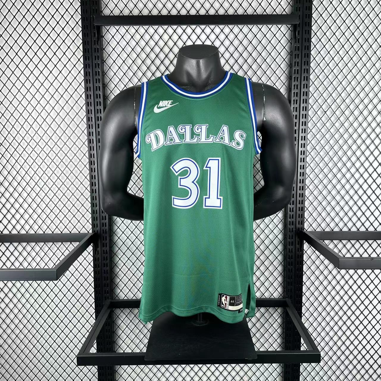 NBA Dallas Mavericks Round Neck Green Jersey THOMPSON#31 S-XXL