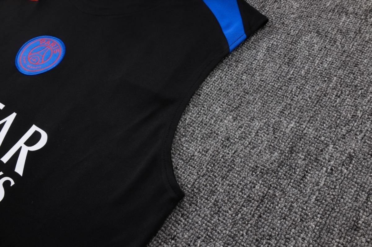 2026 PSG Black Training Set Shirt and Shorts