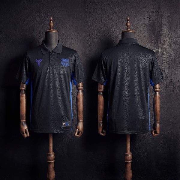 2025/26 Barcelona Training Black Polo Fan version