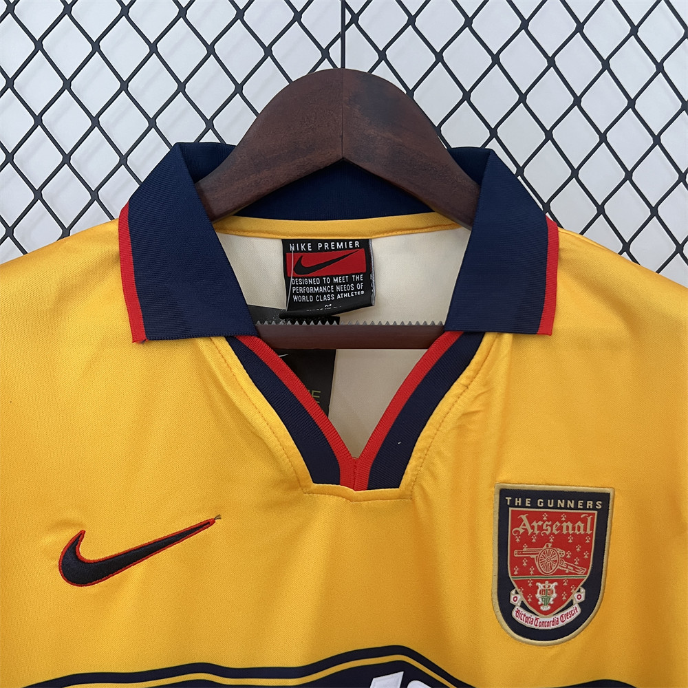 Retro Arsenal 97/99 away jersey Fan Version