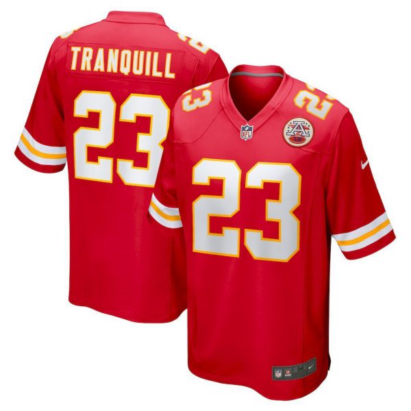 NFL Kansas City Chiefs Jeysey TRANQUILL #23