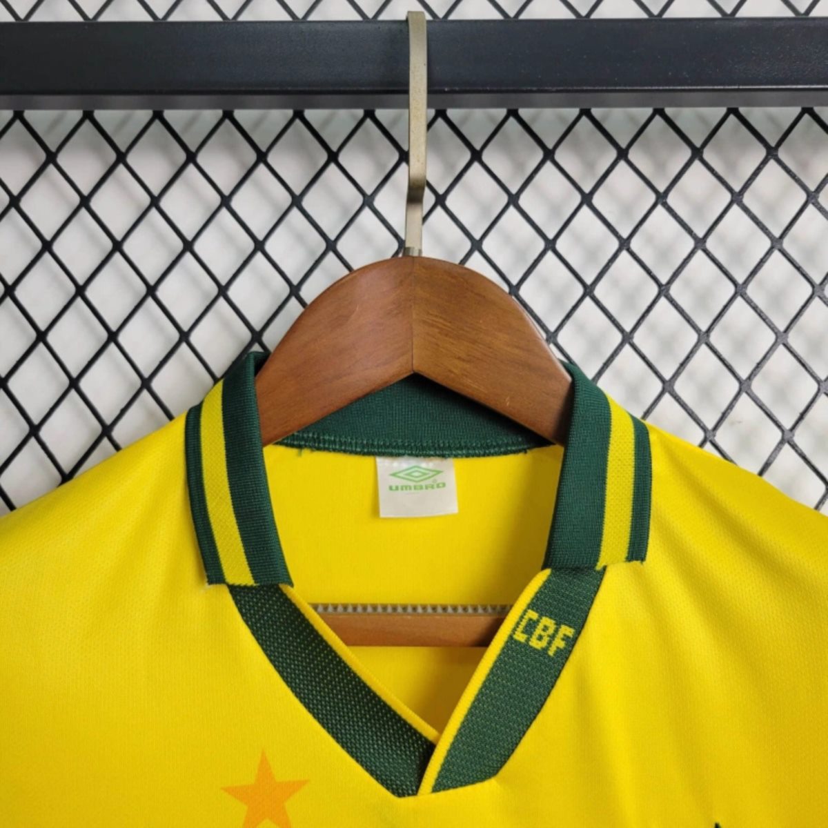 Retro 1994 Brazil home jersey Kid Kits Size 16-28