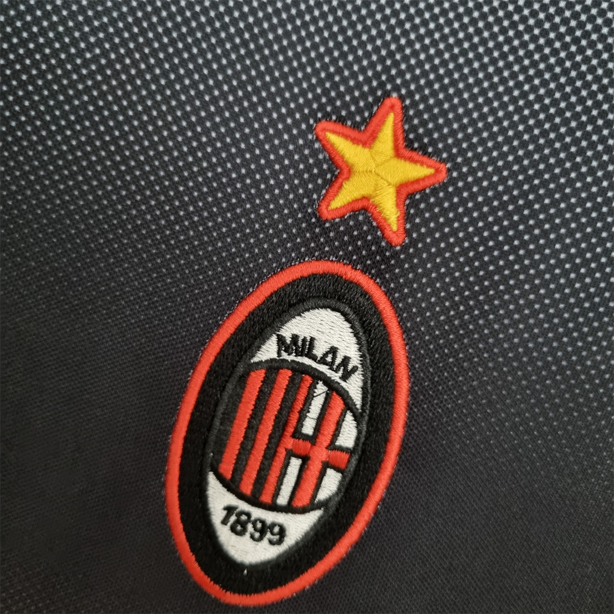 Retro AC Milan 95/96 Training Suit Black  jersey Fan Version