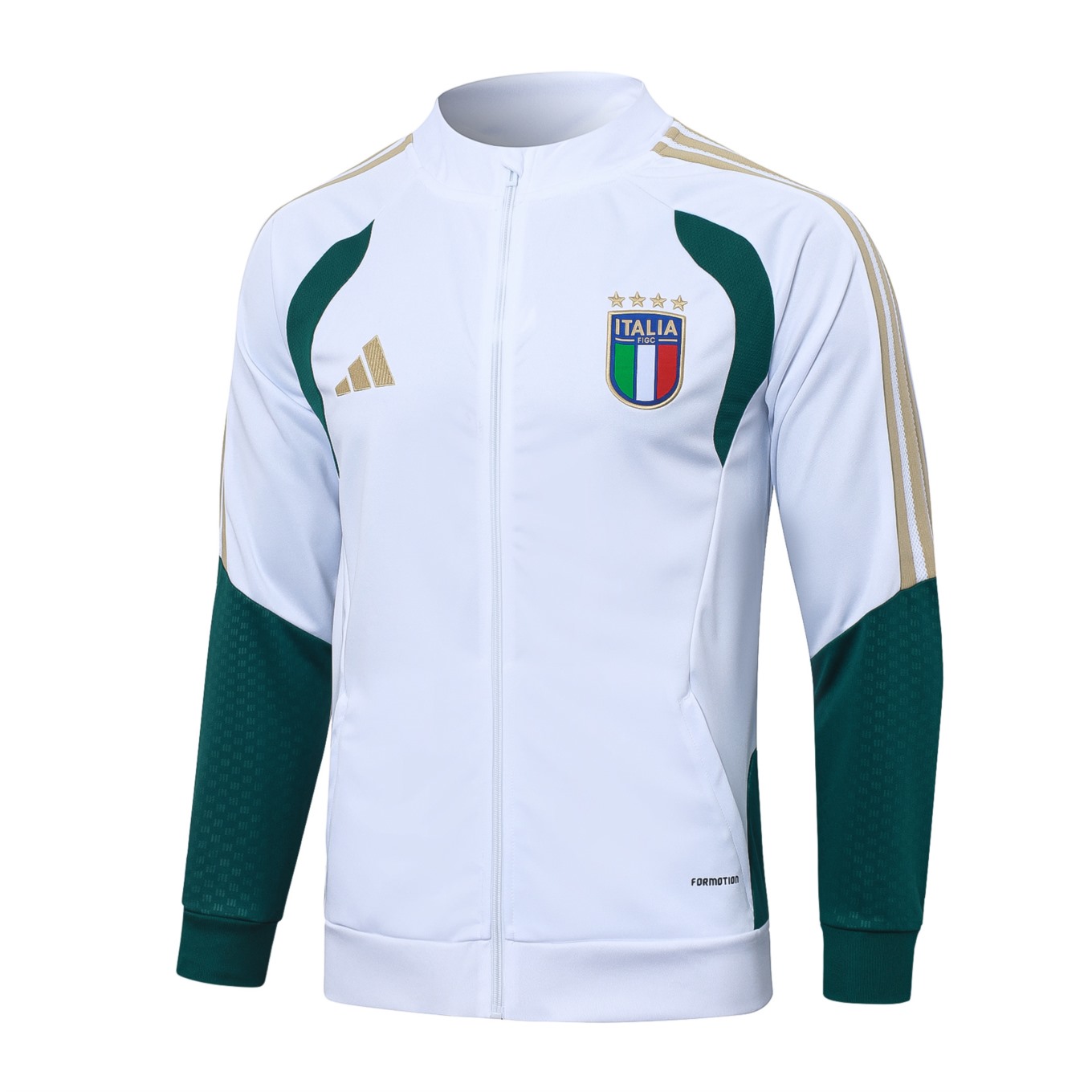 2026 Italy White Jacket Training Suit Set