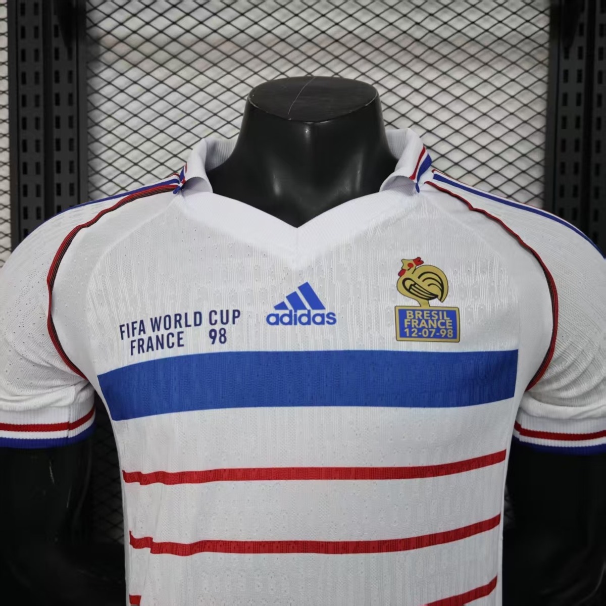 Retro France 1998 Away jersey Player Version